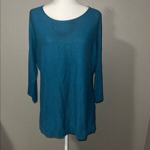 Teal Knit Sweater